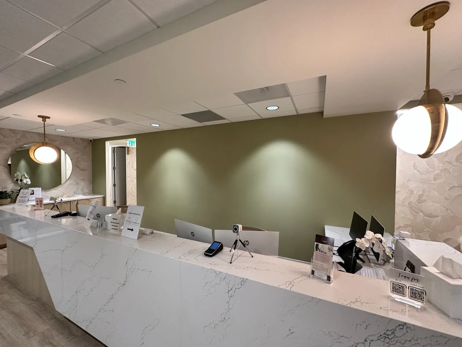 Commercial wallpaper project Detroit